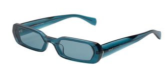 Retro Superfuture LALTRO TEAL VX3 Mens Sunglasses Blue Size 54