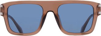 Just Cavalli Blue Square Ladies Sunglasses SJC096 09X8 53