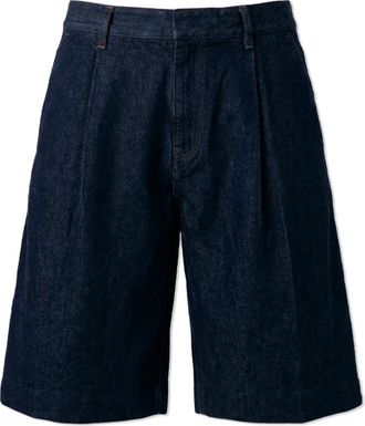 Frame Denim The Tailored Short - Dames - Denim shorts - Blauw - W26 - Katoen - Korte Broeken