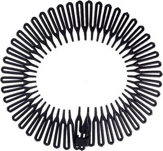 Trade Shop Trade Shop - 3 C&iacute;rculo De Tir&oacute;n Radial Negro 10 Cm Firma Peinado Peinado
