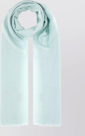 Fendi ocean silk blend scarf