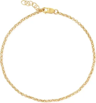 Made by Mary Rolo Chain Bracelet in Gold Filled at Nordstrom, Size 8