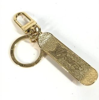 Louis Vuitton Pre-owned Canvas Sleutelhanger - unisex - Vintage Accessoires - Geel - ONE Size - Vintage