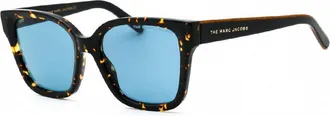 Marc Jacobs MARC458 Square Frame Tortoiseshell Sunglasses - Black