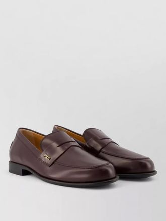 Tod's leather loafers