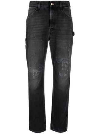 Washington Dee-Cee Farmer distressed-effect jeans - Black