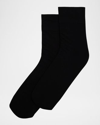 Commando Ultimate Opaque Microfiber Ankle Socks