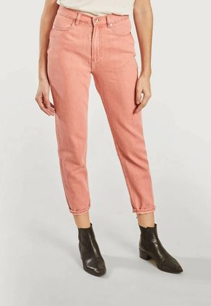 Bellerose Perkins Denim Pants In Rose Pink