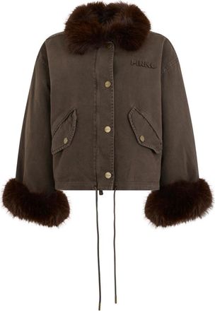Pinko Pinko, Jassen, Dames, Bruin, XS, Coats