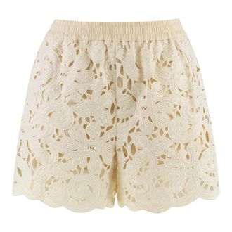 Moncler Dames, Korte broeken, Beige, Maat: XS