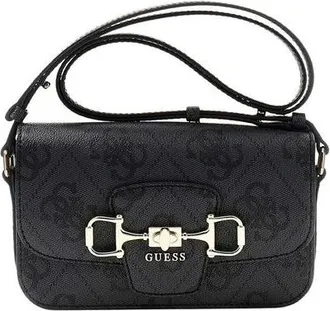 Guess Tassen, Dames, Zwart, ONE Size, Janie Logo Cnvrtbl Xbody Flap