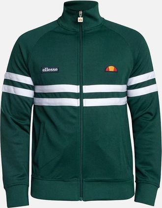 Ellesse Mens Ellesse Rimini Track Top Jacket Dark Green - Size: 42/Regular