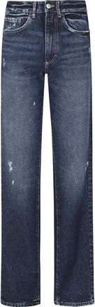 Icon Denim Los Angeles Vaqueros de corte recto Foxy - Jeans - Mujer - Azul - W25
