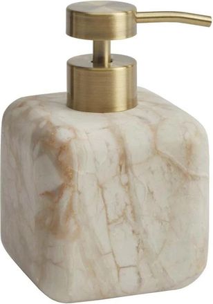 Aquanova Handgefertigter, luxuriöser Seifenspender Blake aus Marmor