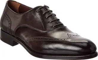 Ferragamo Leather Dress Shoe