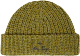 Stone Island Beanies - Heren - Hoeden - Groen - ONE Size - Accessoires