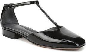 Franco Sarto Delmira T-Strap Flat in Black at Nordstrom Rack, Size 9.5