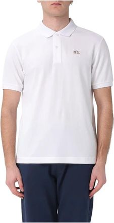 La Martina T-shirts en Polos Wit - Heren - Polos - Wit - M - Tops