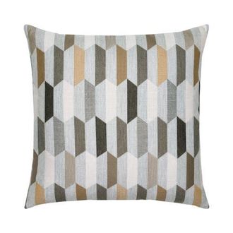 Elaine Smith Chiseled Camel Jacquard Indoor & Outdoor Woven Accent Pillow at Nordstrom, Size 20X20