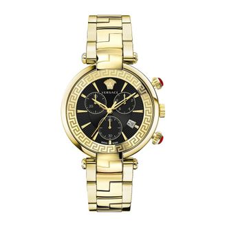 Versace Chronograph Revive - Dames - Horloges - Geel - ONE Size - Accessoires