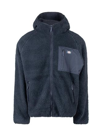Dickies Dickies Blue Fleece Jacket With Hood