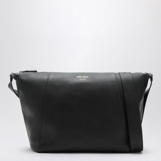Prada Black leather shoulder bag