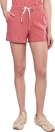 Toad&Co Taj Hemp Pull-On Shorts Womens Shorts Dusty Cedar : LG (US 12-14) 3, Elastane/Hemp/Lyocell