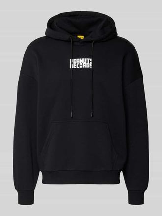 Only & Sons Oversized Hoodie aus Baumwoll-Mix Modell PEANUTS BACK in Black, Gr&ouml;&szlig;e XXL