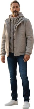 Siviglia Convertible Jacket With Removable Hood