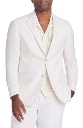 Robert Graham Malvern Wool Blend Sport Coat in Cream at Nordstrom, Size 44