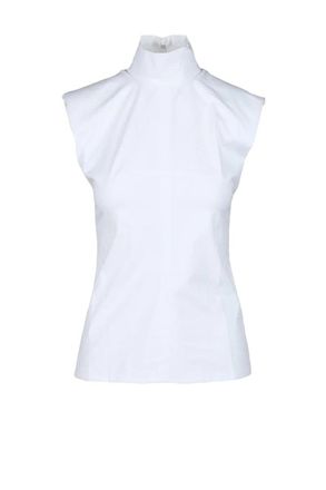 Sportmax White Blouse Cotton