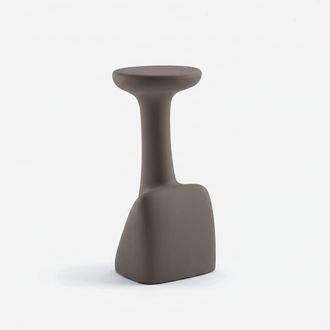 Plust Taburete 75cm Dise&ntilde;o Moderno Polietileno Interior Exterior Armillaria S1 - Gris