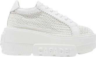 Casadei Sneakers - Dames - Sneakers - Wit - 38 1/2 EU - Schoenen