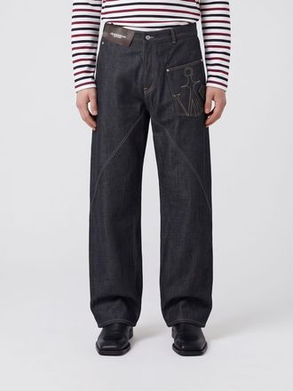 J.W.Anderson Jeans Men color Navy