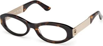 Guess Ovaal Optisch Montuur - Dames - Brillen - Bruin - 52 MM - Accessoires