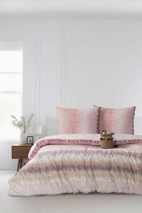 Blanc Avenue Juego de funda de edred&oacute;n 200x200 cm+ 2 fa 65x65 cm 100% algod&oacute;n