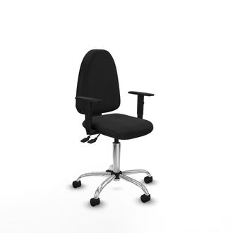 Piqueras y Crespo Piqueras-y-crespo A&yacute;na Asincro Silla De Oficina Negra Ergon&oacute;mica