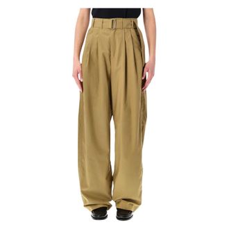 SOEUR Wide Trousers, female, Beige, Size: XS Cole Pant