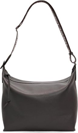 Loewe Cubi leather shoulder bag - unisex - CALFSKIN/Canvas - OS - Black