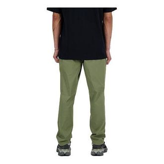 New Balance Icon Twill Tapered Pants Dark Olivine AMP41575-DEK