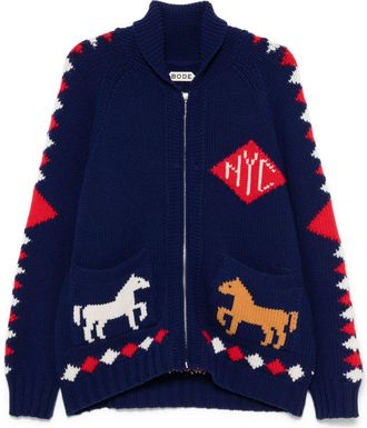 Bode Corral Cardigan - Mens - Merino