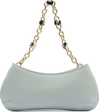 Arezzo Small Luna Baguette Leather Shoulder Bag in Glacier Blue at Nordstrom
