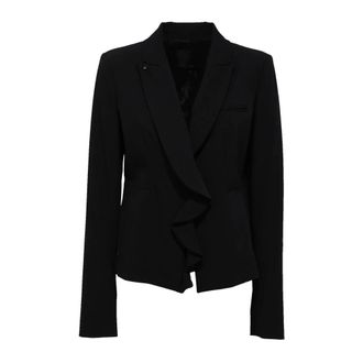 Pinko Flounce Jacket with Hook Closure