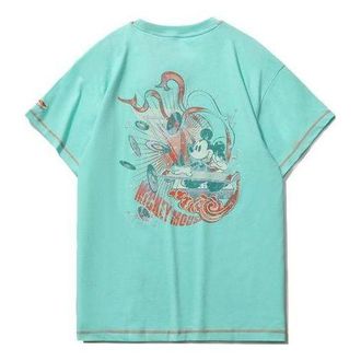 Li-Ning x Disney Sports Fashion Tee Aqua Blue AHSR213-2