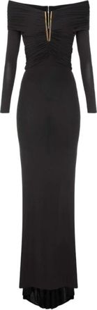 Elisabetta Franchi Abito - Dames - Avondkleed - Zwart - S - Kleedjes