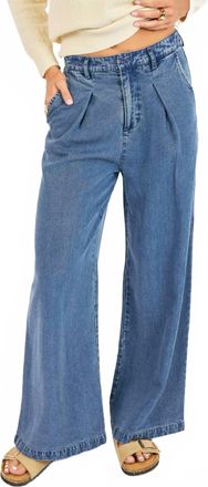 Sadie & Sage Its Pouring Pants In Denim