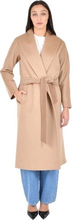 Max Mara Dames, Mantels, Bruin, Maat: XS Kasjmier
