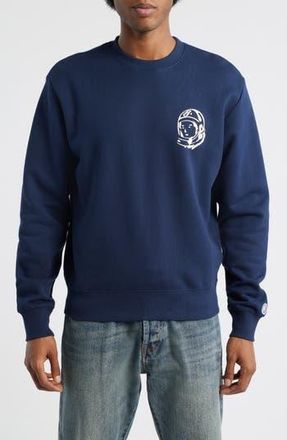 Billionaire Boys Club BB Helmet Crewneck Sweatshirt in Navy Blazer at Nordstrom Rack, Size Medium