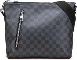 Louis Vuitton Pre-owned Womens District Pm Crossbody Bag Canvas - Dark Grey Textile - One Size