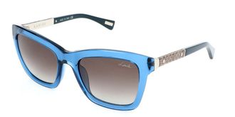 Lanvin SLN673V 0T90 Womens Sunglasses Blue Size 52